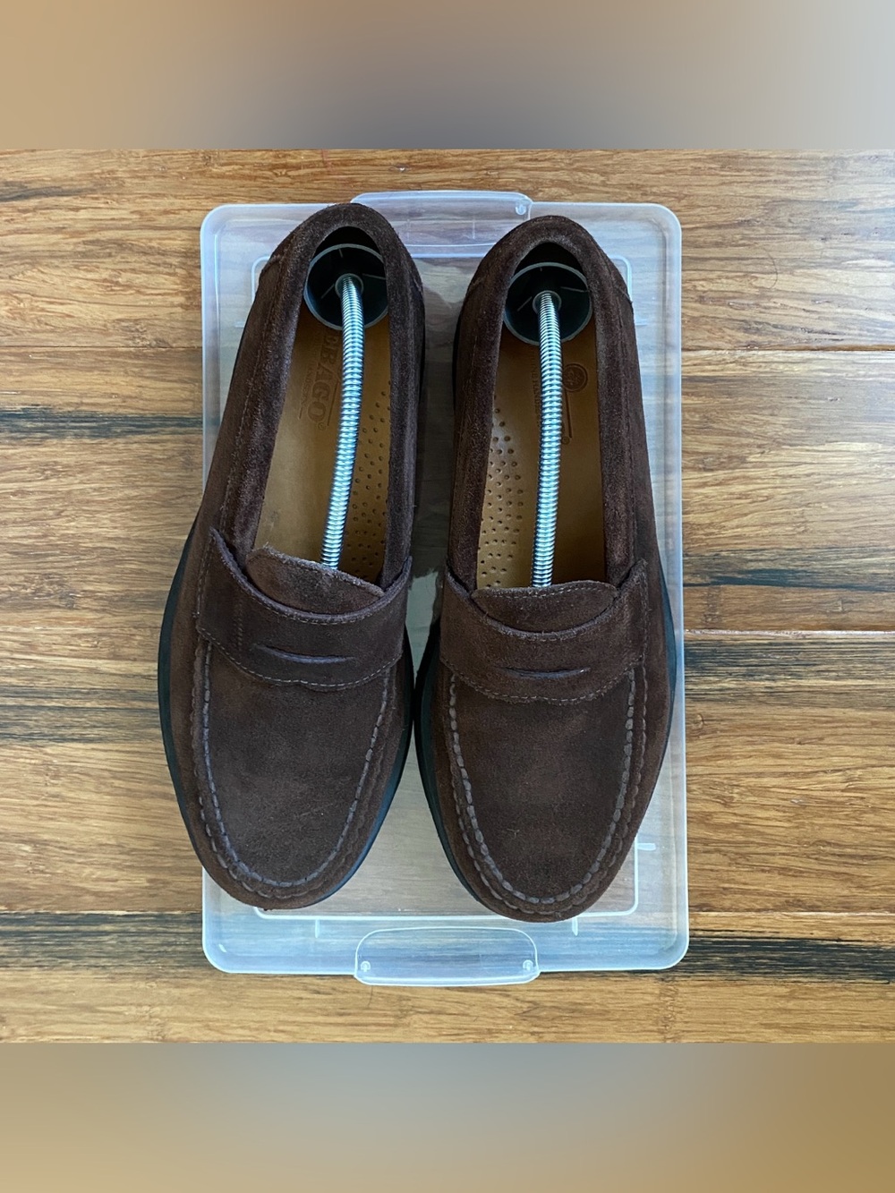 Brown Sebago Suede Loafers